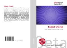 Capa do livro de Robert Christie 