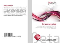 Buchcover von Semiautomaton