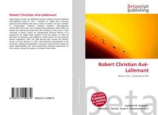 Capa do livro de Robert Christian Avé-Lallemant 