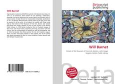 Capa do livro de Will Barnet 