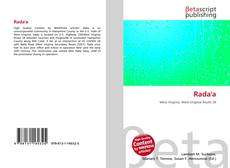 Portada del libro de Rada'a