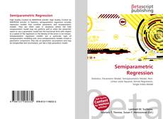 Couverture de Semiparametric Regression