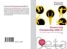 Bookcover of Oceania Club Championship 2000–01