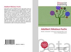 Capa do livro de Adalbert Nikolaus Fuchs 
