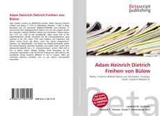 Buchcover von Adam Heinrich Dietrich Freiherr von Bülow