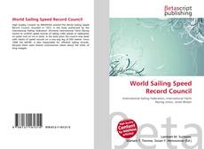 World Sailing Speed Record Council的封面