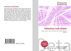 Couverture de Yehoshua Leib Diskin