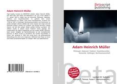 Bookcover of Adam Heinrich Müller