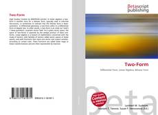 Couverture de Two-Form