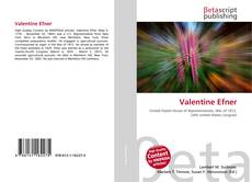 Couverture de Valentine Efner