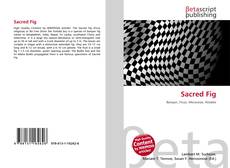 Portada del libro de Sacred Fig