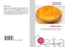 Bookcover of Adam Herz