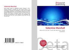 Couverture de Valentine Marshall