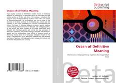 Bookcover of Ocean of Definitive Meaning
