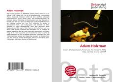 Portada del libro de Adam Holzman