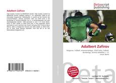 Portada del libro de Adalbert Zafirov