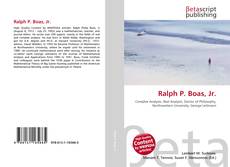 Couverture de Ralph P. Boas, Jr.