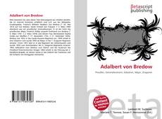 Couverture de Adalbert von Bredow