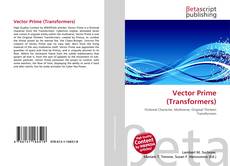 Capa do livro de Vector Prime (Transformers) 