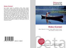 Portada del libro de Waka (Canoe)