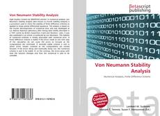 Buchcover von Von Neumann Stability Analysis
