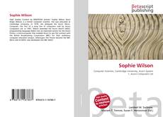 Buchcover von Sophie Wilson