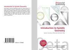 Couverture de Introduction to Systolic Geometry