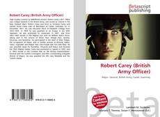 Couverture de Robert Carey (British Army Officer)