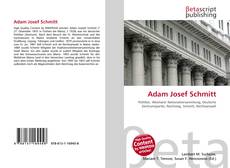 Bookcover of Adam Josef Schmitt