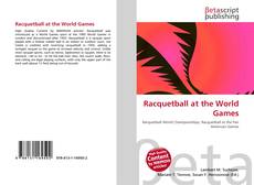 Couverture de Racquetball at the World Games