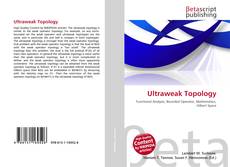 Bookcover of Ultraweak Topology