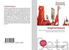 Buchcover von Siegfried Buback
