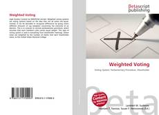 Bookcover of Weighted Voting