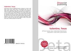 Valentine, Texas的封面