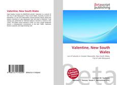 Capa do livro de Valentine, New South Wales 