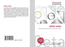 Couverture de Miller Index
