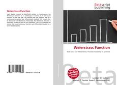 Copertina di Weierstrass Function