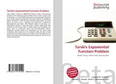 Portada del libro de Tarski's Exponential Function Problem