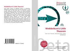 Portada del libro de Wedderburn's Little Theorem