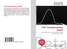 Self- Complementary Graph kitap kapağı