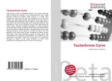 Tautochrone Curve kitap kapağı