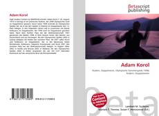 Capa do livro de Adam Korol 