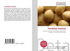 Capa do livro de Yambilee Festival 
