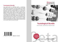 Tautological Bundle kitap kapağı