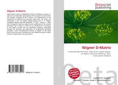 Couverture de Wigner D-Matrix
