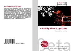 Racovăţ River (Coşuştea) kitap kapağı