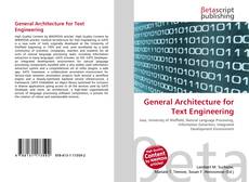 Couverture de General Architecture for Text Engineering