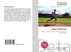 Adam Batirow kitap kapağı