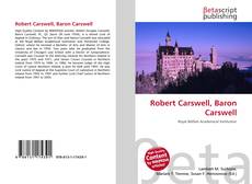 Robert Carswell, Baron Carswell kitap kapağı