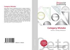 Couverture de Category Mistake